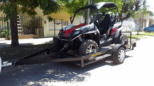 Trailer Doble Facundo Cuatris,motos,utv, Stock Permanente
