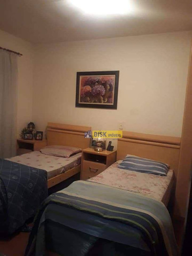 Imagem 10 de 13 de Apartamento Com 3 Dormitórios À Venda, 93 M² Por R$ 495.000 - Vila Valparaíso - Santo André/sp - Ap2277