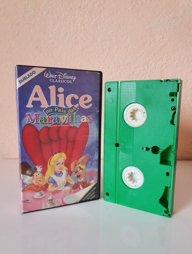 Vhs - Alice No País Das Maravilhas - Dublado