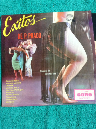 Lp Exitos De P. Prado Orquesta De Francis Bay