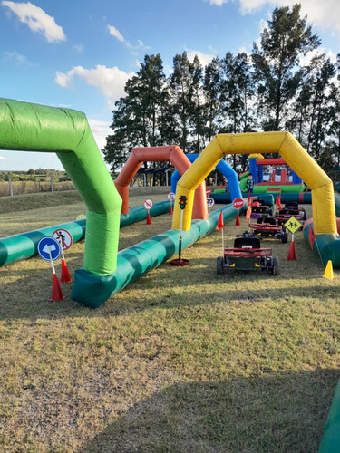 Inflable Alquiler, Pista De Karting Para Fiestas Y Eventos 