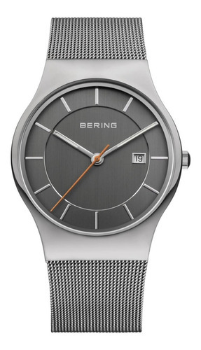 Bering Watches Reloj Análogo 11938-007 Color de la correa Plateado