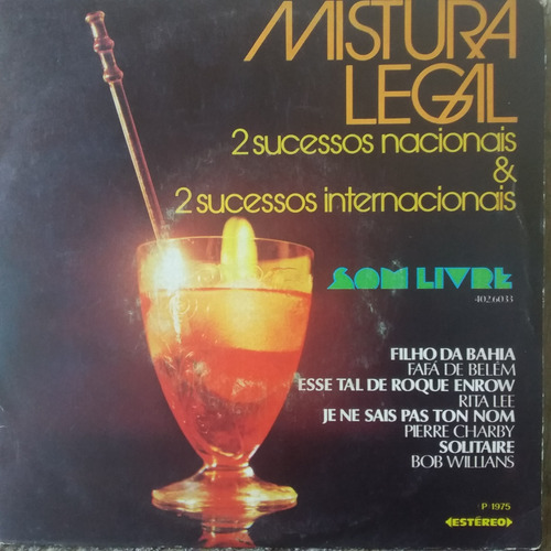 Compacto Mistura Lagal 2 Sucessos Nacionais 2 Internacionais (Usado)
