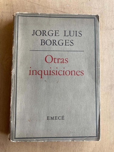 Otras Inquisiciones - Borges, Jorge Luis