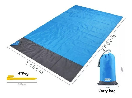 Imagen 6 de 7 de Lona De Camping O Playa!! Ideal Para Turismo!!