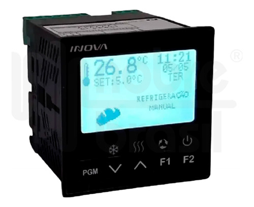 Controlador Temperatura Câmara Climatica Inv-54101 Ntc - 24v