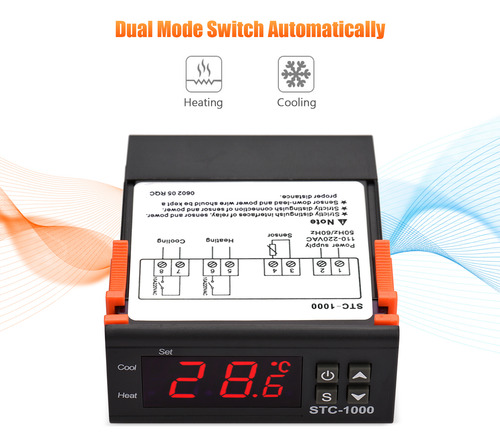 Controlador De Temperatura Stc-1000 Digital E Inteligente