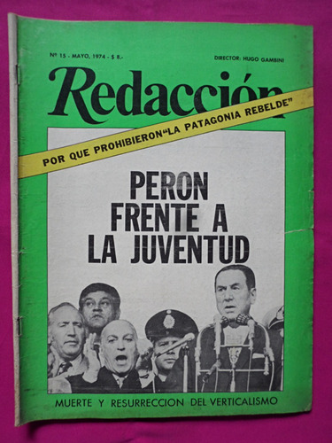 Revista Redaccion N° 15, Vol: 2, Año: 1974