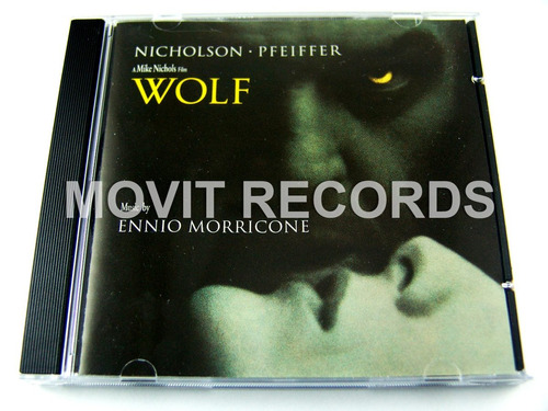 Wolf Ennio Morricone Nicholson Pfeiffer Cd Ed 1994 Imp Usa