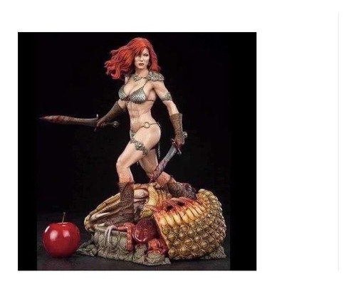 Archivo Stl Red Sonja Estatua Para Impresoras 3d C030