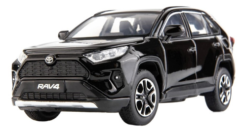 Toyota Rav4 Miniatura Metal Coche Con Luces Y Sonido 1/32