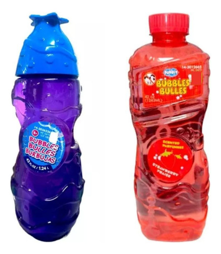 Botella Liquido Jabón Burbujas Boda Fiesta Niños