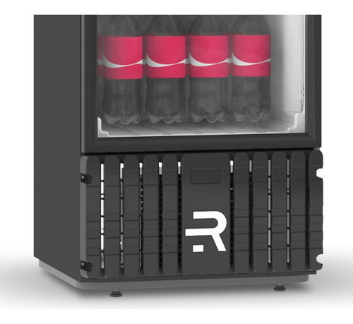 Refrigerador Vertical Porta De Vidro Multiuso Refrimate