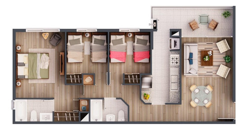 Arriendo Departamentos Nuevos 3d 1b 1e 1bd Los Pinos Quilpué
