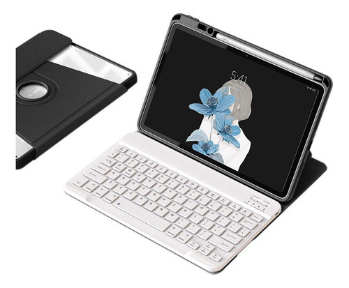 Funda With 360° Rotation Teclado For iPad Air 5.th/4th Gen