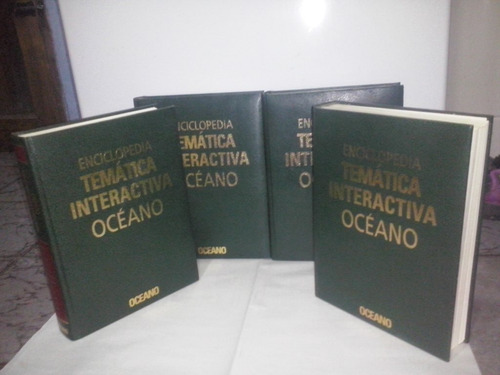 Enciclopedia Tematica Interactiva Oceano Tomo 1-2-3-4 Prec/u