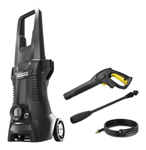 Lavadora de alta pressão Kärcher K2 Black preta de 1200W com 1600psi de pressão máxima 127V