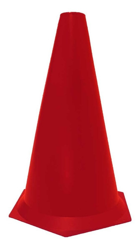 Cone 23cm Rígido P/ Treinamento Ax Esportes Vermelho-fa516