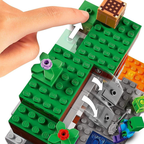 Imagen 5 de 5 de Lego® Minecraft - La Mina Abandonada (21166)