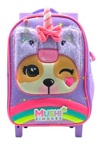 Mochila Jardin Carro 12´´ Simones Unicornio Si148 Cresko