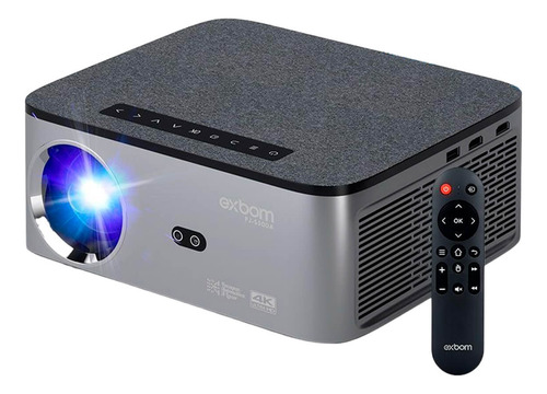 Projetor Android 5g 4k Com Espelhamento Sem Fio Branco