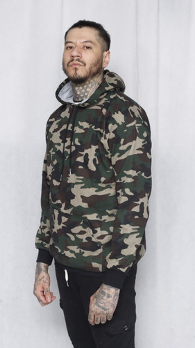 Poleron Militar Hombre( 100% Algodon Peruano )