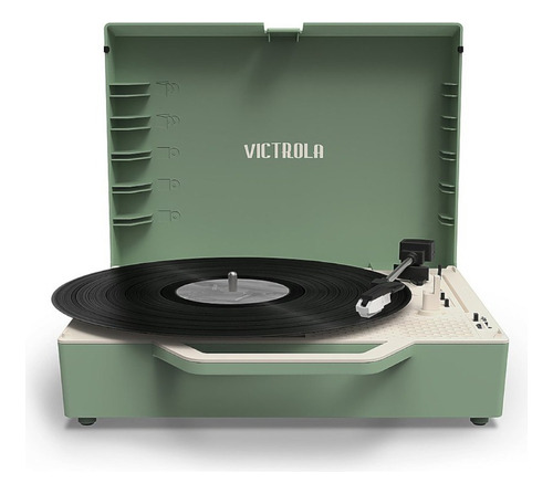 Tocadiscos Victrola Re-spin Sostenible Bluetooth Verde