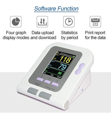 Monitor De Presión Arterial Del Brazo Superior Totalmente Au