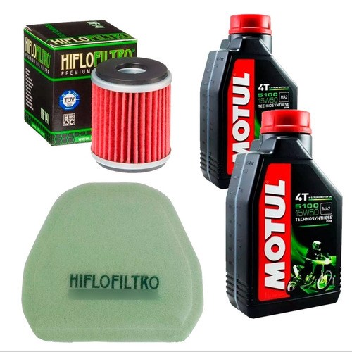 Kit Service Hiflofiltro Yzf 450 250 10 / 11 ** Fas Motos