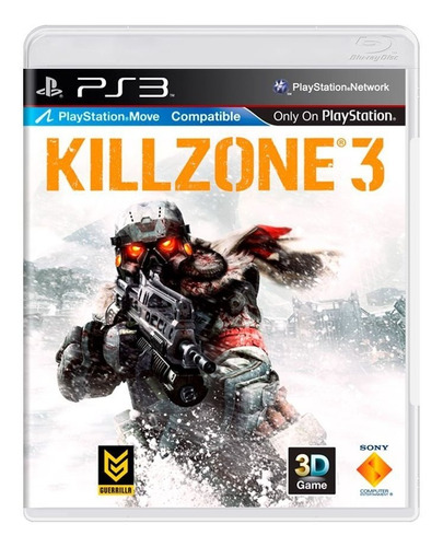 Killzone 3 - Mídia Física Ps3