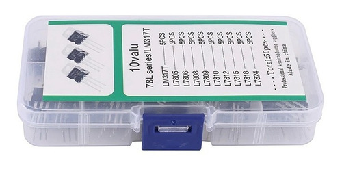 Kit Reguladores De Voltaje To-220 50 Piezas 10 Valores