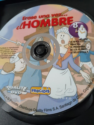 Dvd Erase Una Vez El Hombre N°8 (Usado)
