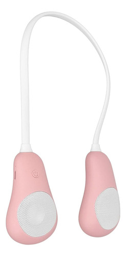 Septpenta Altavoces Bluetooth Con Banda Para El Cuello Color Rosa 110v