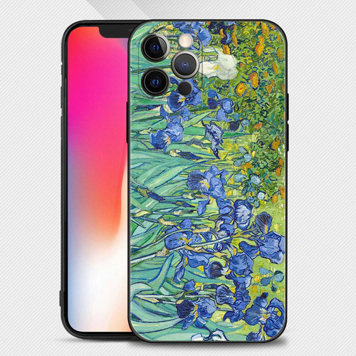 Funda De Silicona Van Gogh Starry Sky Art Para iPhone 14 13