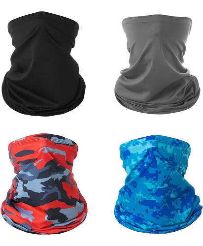 Bandanas Deportivas 4 Packs Para Hombre Y Mujer. Protección