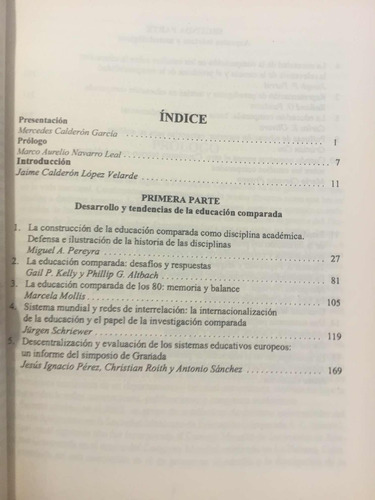 Teoría Y Desarrollo De La Investigacion En Educacion Compara (Usado)