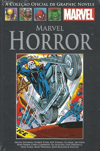 Graphic Novel Marvel Edição 92 Lateral Xxi Marvel Horror