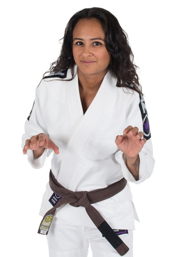 Basic 2.0 Womens Jiu Jitsu Gi - Blanco Cinta Blanca Gratis