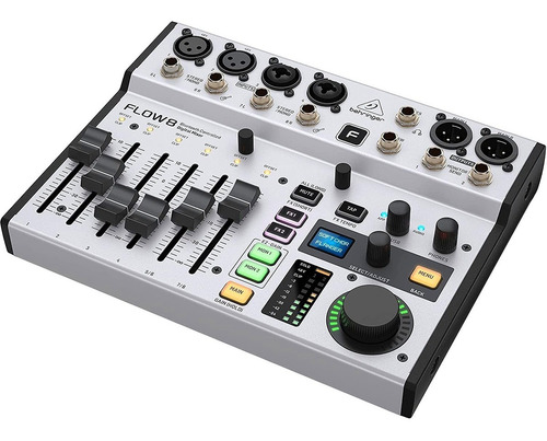 Behringer Flow 8 Mixer Digital Con Placa 8 Canales