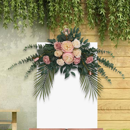 Falso Floral Adorn Part Pieza Central For Fiestas