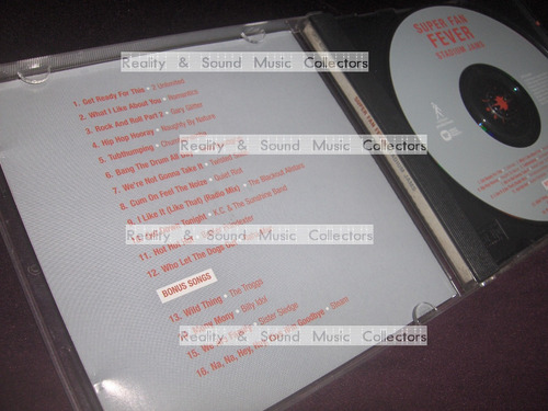 Super Fan Fever Stadium Jams Cd Quiet Riot Billy Idol Troggs (Usado)