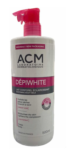 Acm Depiwhite Leche Corporal Aclarante 500 Ml