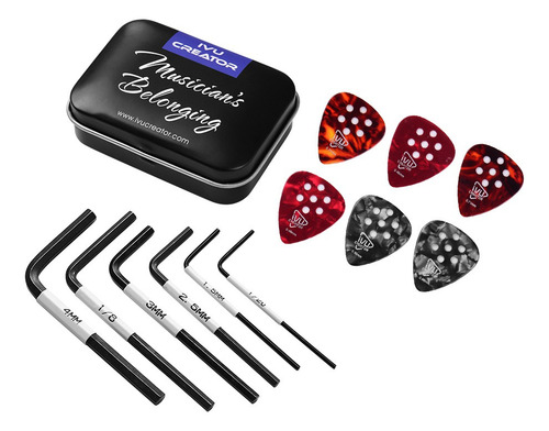 Ta Práctico Kit De Herramientas Para Guitarra, Incluye 6