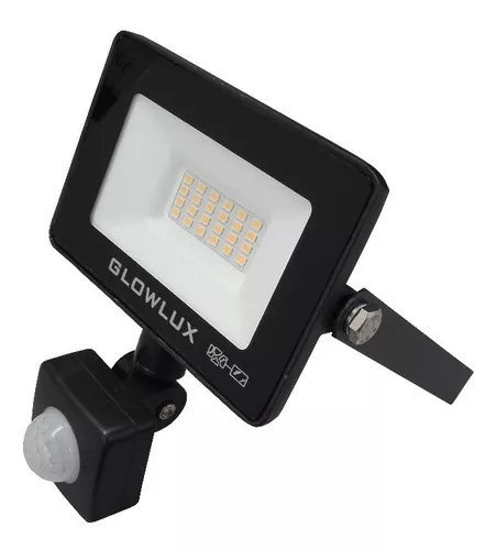 Proyector LED Sensor Movimiento 30W Luz Cálida — Serlux
