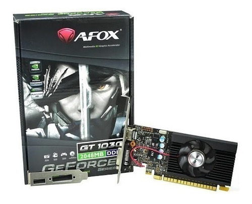 Placa de video Nvidia Afox  GeForce 10 Series GT 1030 AF1030-2048D5L7 2GB