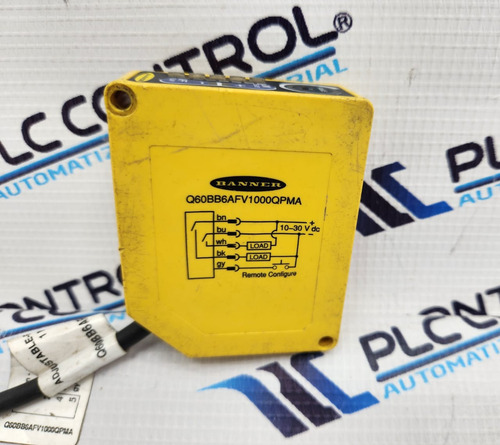 Q60bb6afv1000q Pma Banner Sensor De Proximidad (Usado)