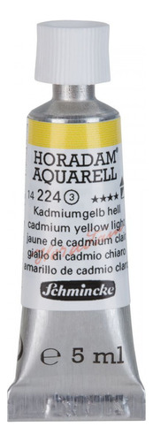 Tinta Aquarela Horadam Schmincke 5ml S3 Cadmium Yellow Light