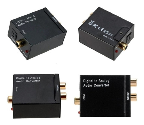 Imagen 2 de 4 de Convertidor De Audio Digital A Análogo Óptico