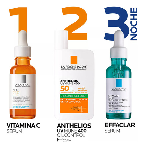 Protector Solar 2pcs Cremas Para La Cara Anthelios Spf50+