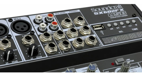 Console Soundcraft SX602FX USB de mistura 110V/220V